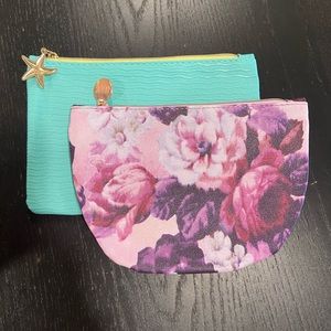 Ipsy clutch bundle (two zippered bags)